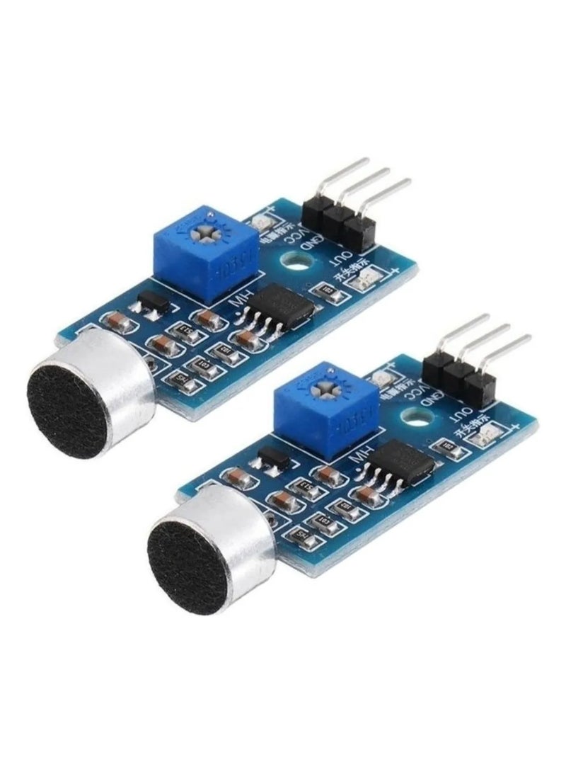 وحدة استشعار الصوت 2-Pack para Arduino - Image 3