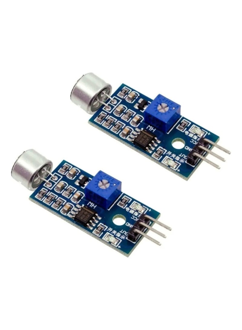 وحدة استشعار الصوت 2-Pack para Arduino - Image 4