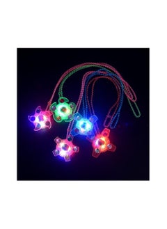 Kids Party Favors 24 Pieces Goodie Bag Stuffers LED Light Up Bracelet Glow in The Dark Party Supplies Return Gifts for Kids Birthday Party Favors (Necklace 24pcs)