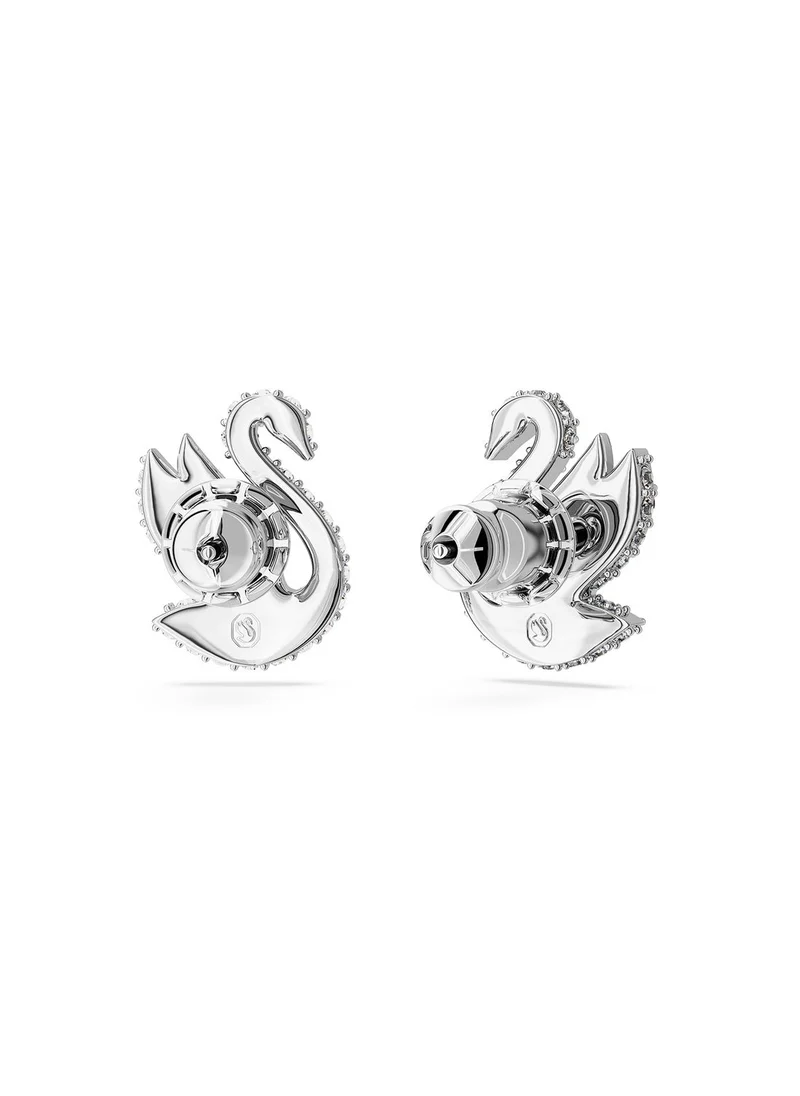 SWAROVSKI Iconic Swan Stud Earrings