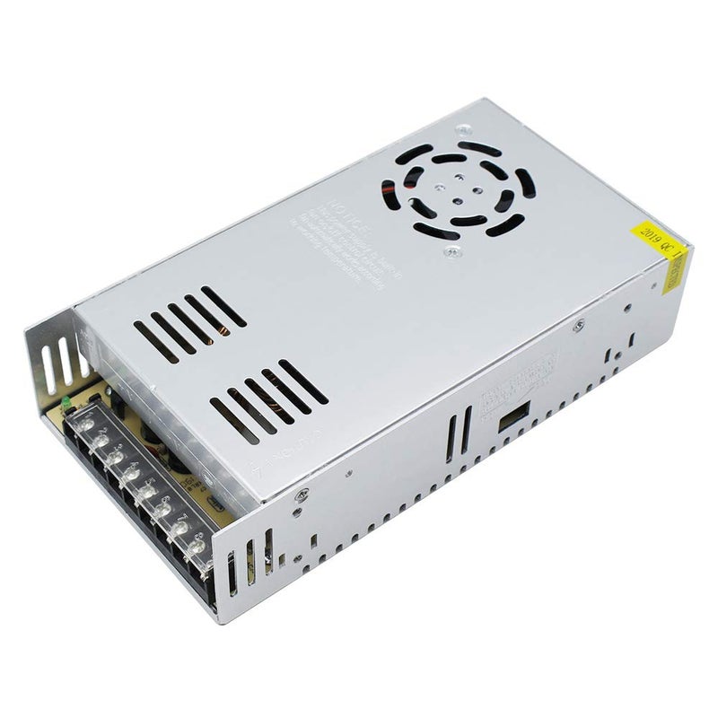 inShareplus 24V 16.5A 400W Universal Regulated Switching Power Supply, 100-240V AC to DC 24 Volt LED Driver, Converter, Transformer, Adapter for LED Strip Light, CCTV, Computer Project, 3D Printer etc - Image 1