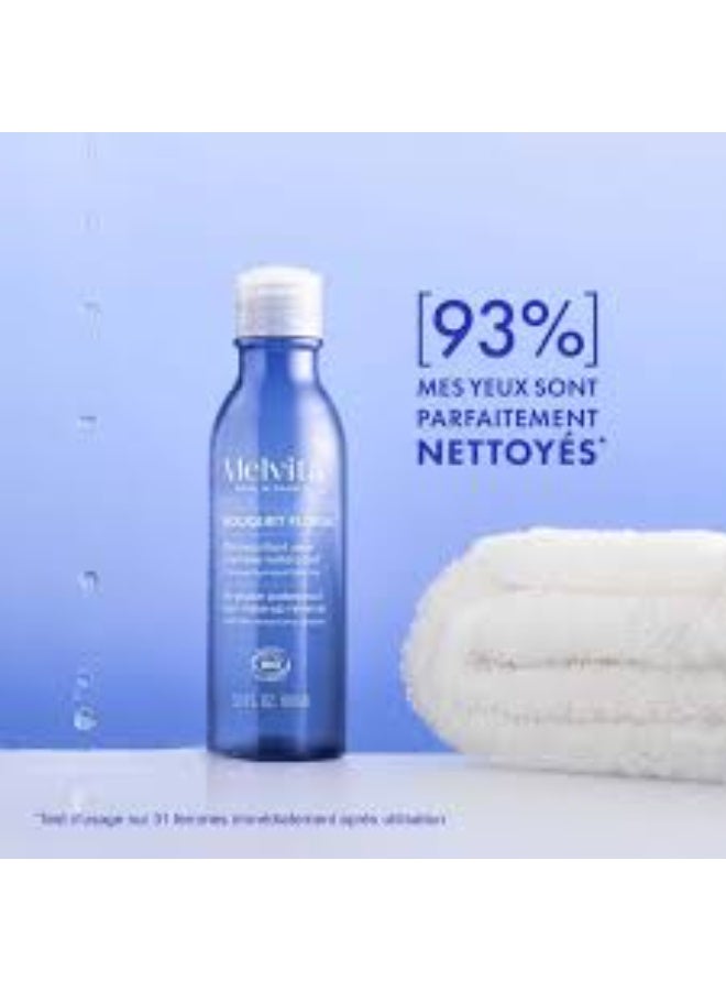 Melvita Bouquet Floral Detox Bi-Phase Waterproof Eye Makeup Remover 100ml - Image 2