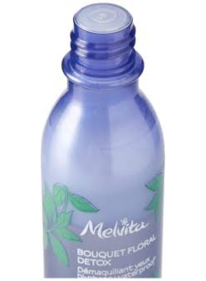 Melvita Bouquet Floral Detox Bi-Phase Waterproof Eye Makeup Remover 100ml - Image 3