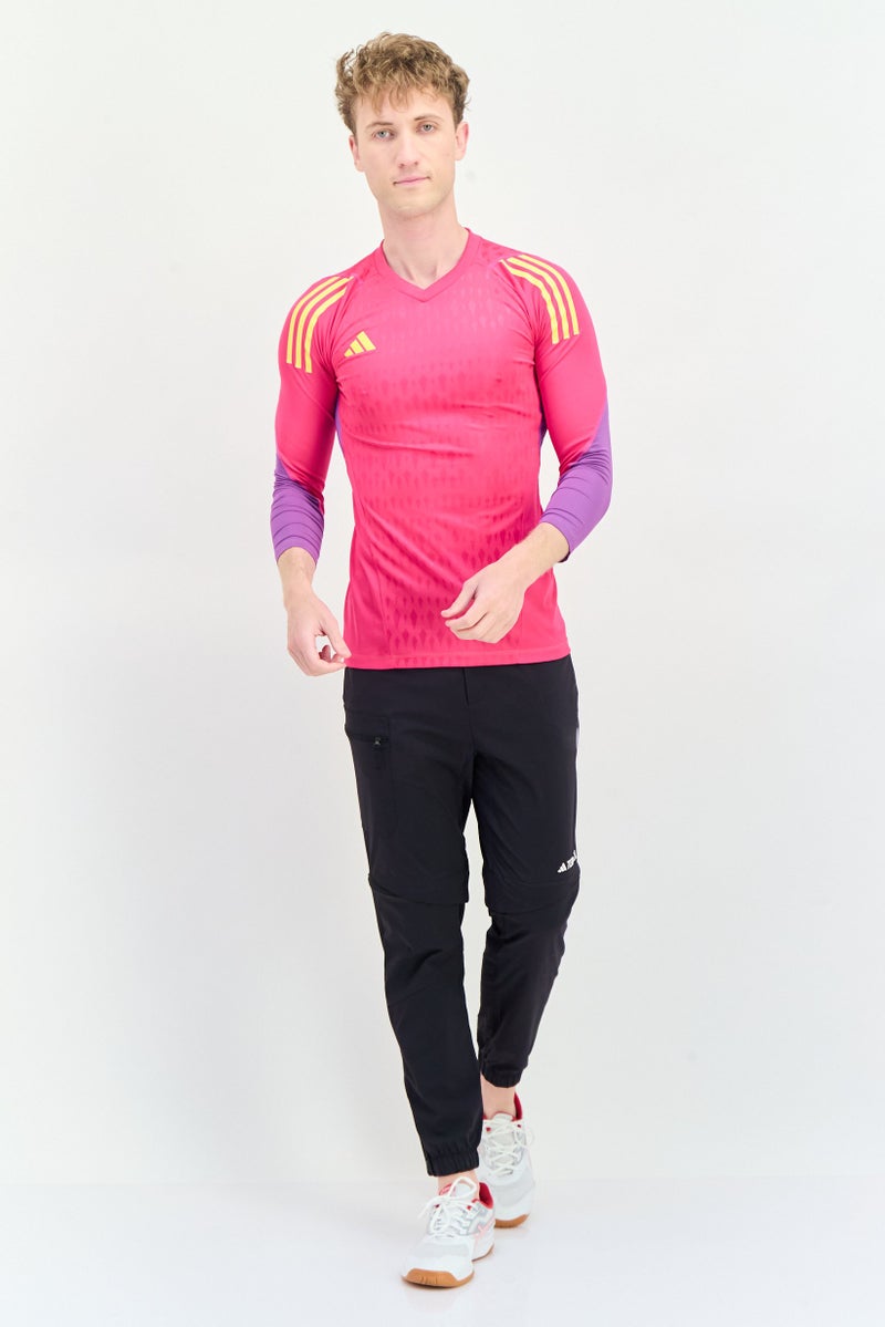 Adidas Men Slim Fit Long Sleeves Training Jersey, Multicolor - Image 3