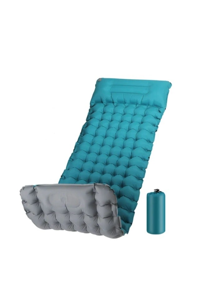 Generic Camping Sleeping Pad, Extra Thickness 3.9 Inch Inflatable Sleeping Mat with Pillow Built-in Pump, Compact Ultralight Waterproof Camping Air Mattress for Backpacking, Hiking, Tent - Image 1