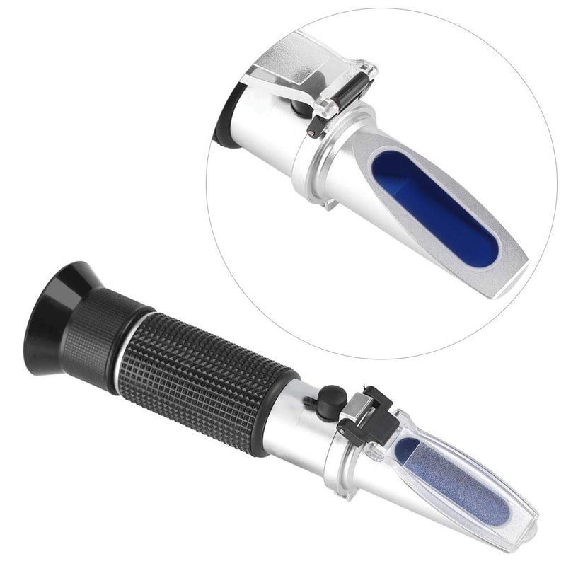Professional Brix Refractometer for Sugar, Beer Fruit Testing, 0 32% Accuracy, with ATC Clear Calibration - Image 3