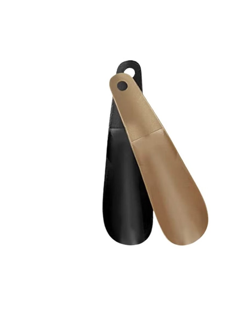 2-Pack Shoe Horn Plastic Shoe Horn Travel Shoe Horn Shoe Helpers Travel Shoe Horn for Men&women and Senior Shoes Boots Shoe Horn Plastic Shoe Horns for Men and women - Image 1