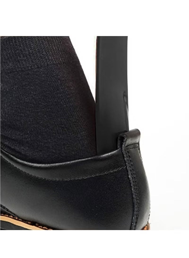 2-Pack Shoe Horn Plastic Shoe Horn Travel Shoe Horn Shoe Helpers Travel Shoe Horn for Men&women and Senior Shoes Boots Shoe Horn Plastic Shoe Horns for Men and women - Image 5