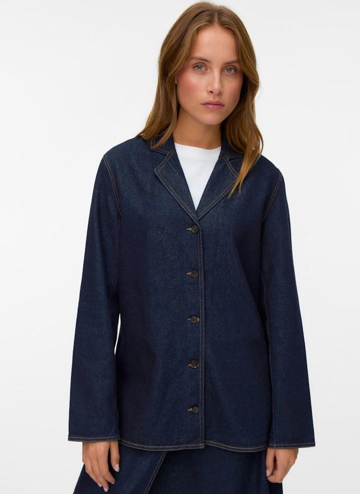 فيرو مودا قميص بليزر جينز بأكمام طويلة من فميكانيكا - Image 1