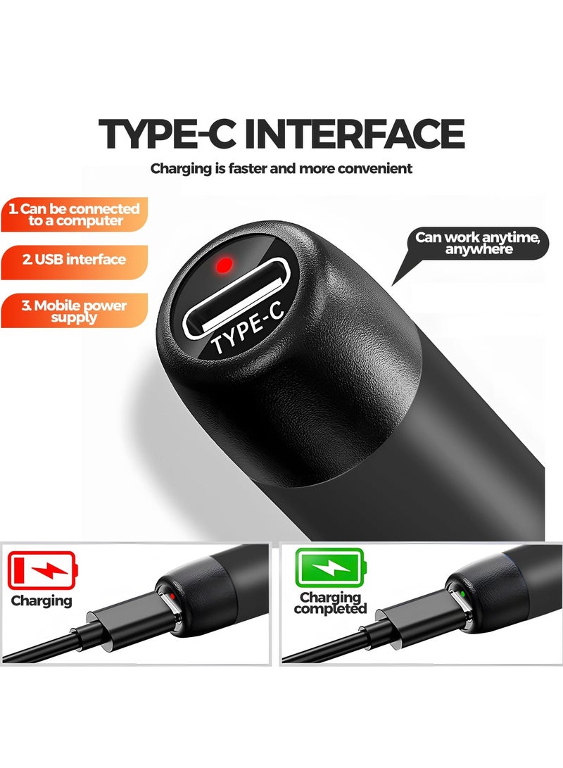 غنافوتو طقم مكواة لحام لاسلكي USB، مكواة لحام USB قابلة للشحن، مكواة لحام محمولة 800 مللي أمبير في الساعة، درجة حرارة قابلة للتعديل 300 - 450 درجة مئوية، قلم لحام كهربائي للإصلاح - Image 2
