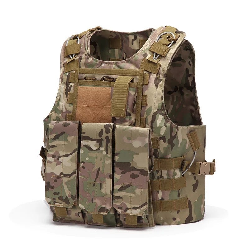 Adjustable MOLLE Tactical Vest for CS Training and Outdoor Sports - Image 2
