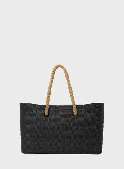 O bag Beach Tote Bag