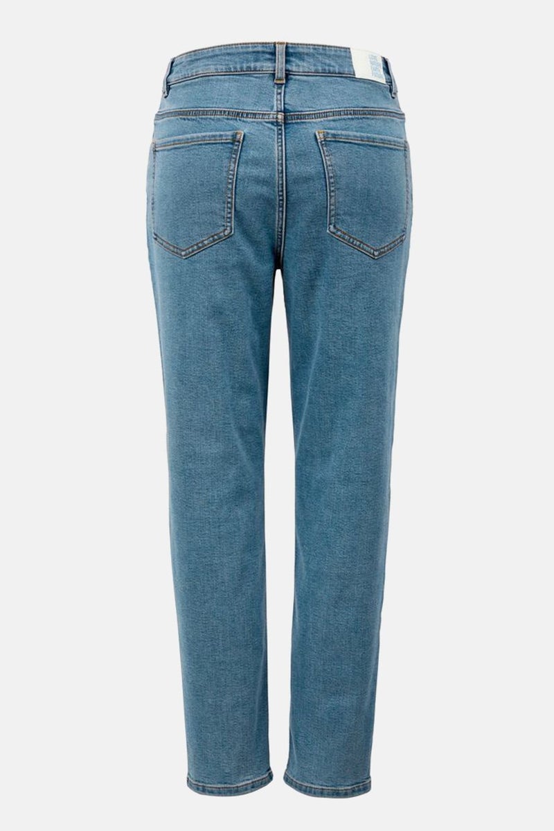 Tchibo جينز دنيم قابل للتمدد بتصميم عصري للنساء، أزرق فاتح - Image 3