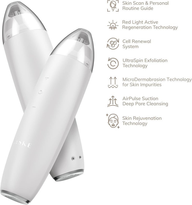 GESKE SmartAppGuided™ MicroDermabrasion Blackhead Remover | 7 in 1 | Blackhead Remover | Electric Pore Cleaner | Innovative Vacuum Cup | Beauty Tool | Skin Cleansing Device | Skincare Device - Image 4