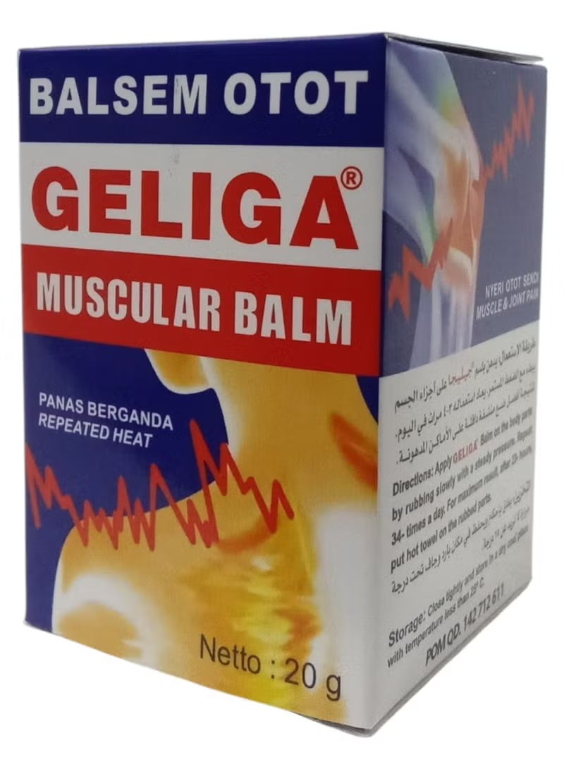 Balsem Otot Geliga Muscular Balm 20g
