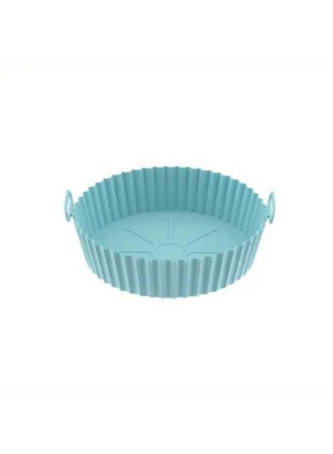 Lake Blue Reusable Silicone Air Fryer Liners Non Stick Food Safe For 3QT To 5QT - Image 5