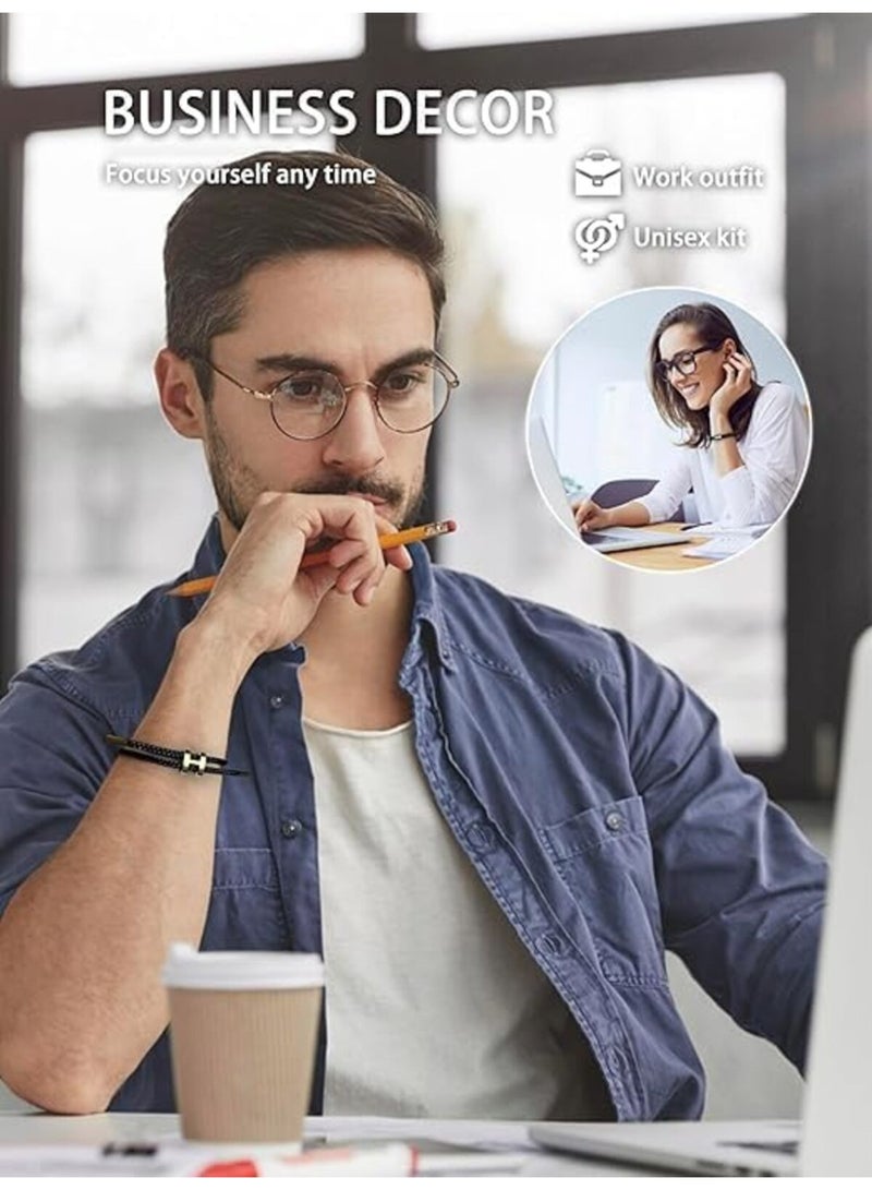 أساور للنساء أنه سوار قابل للتعديل على شكل حرف H مطلي بالذهب عيار 18 قيراطًا بتصميم مشبك من الفولاذ المقاوم للصدأ، حبل سلكي من الفولاذ التيتانيوم أنها هدية مجوهرات للنساء - Image 3