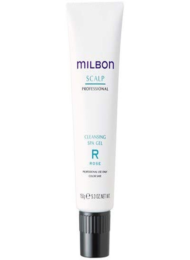 Milbon Scalp Cleansing Spa Gel, Rose 5.3oz