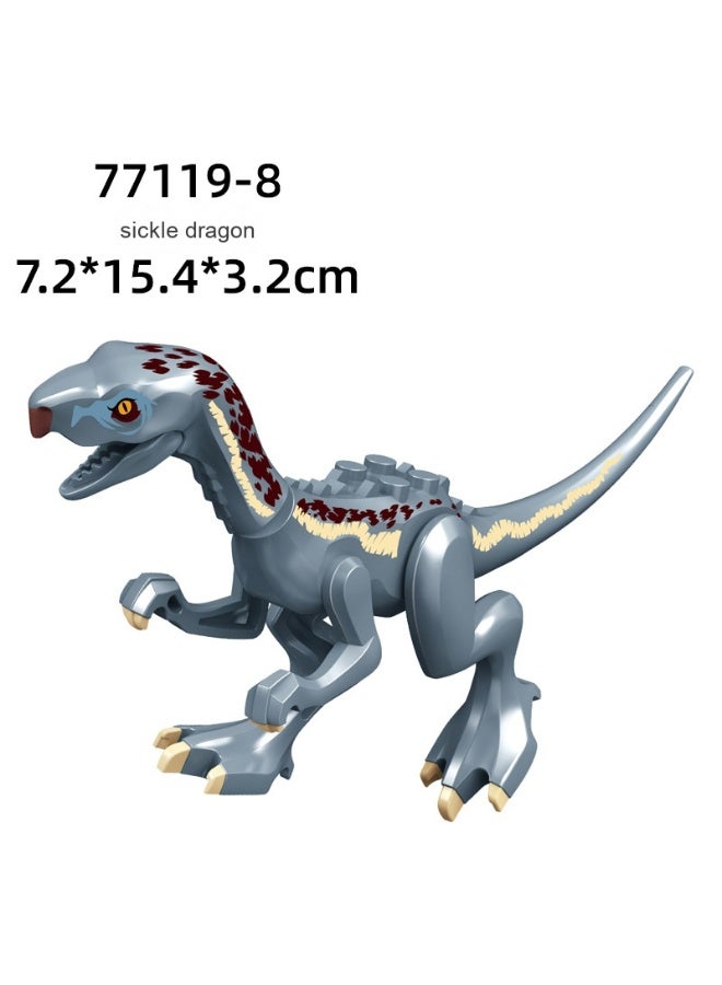 NIBEMINENT Jurassic Dinosaur Building Block Toy Set