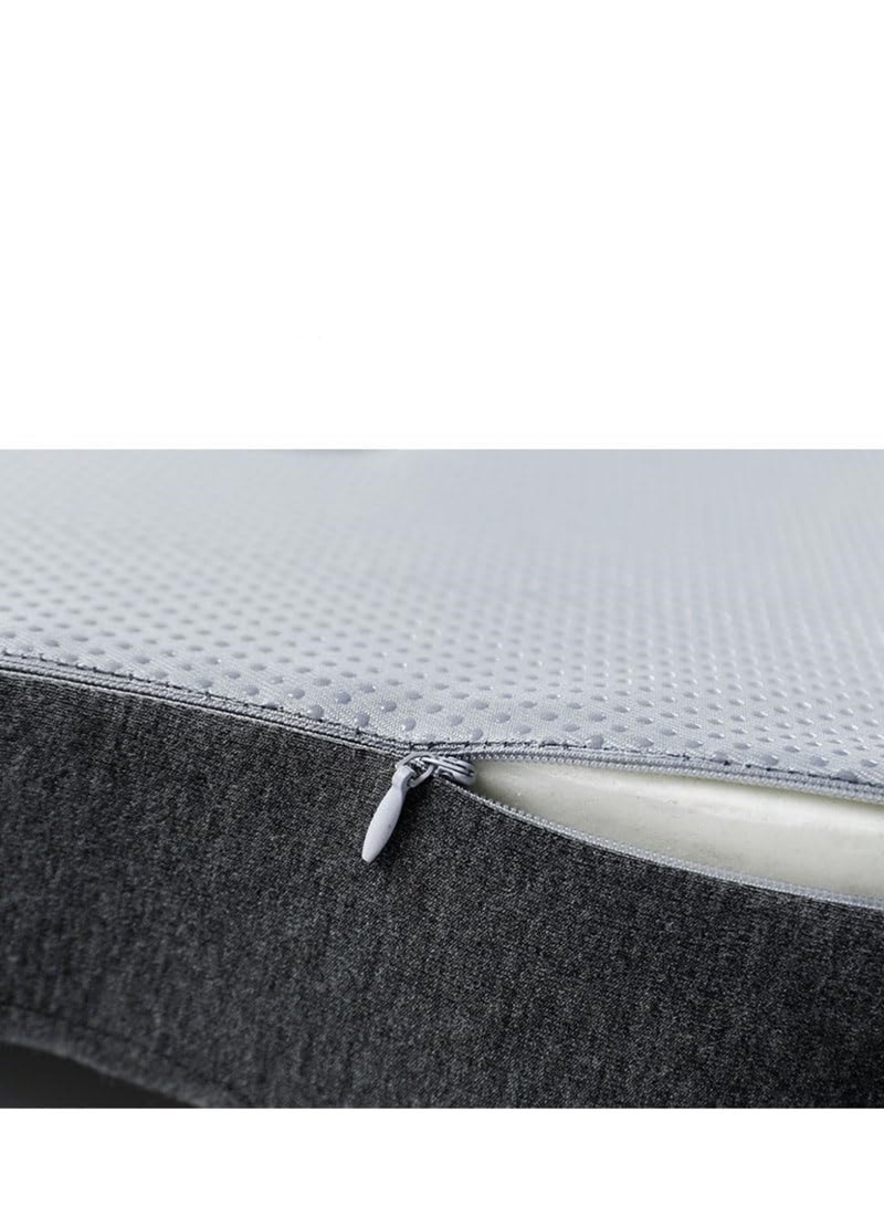 JINFANLI Gel Memory Foam Seat Cushion - Velvet Cover | Ergonomic Seat Cushion for Office, Car, and Home - Image 2