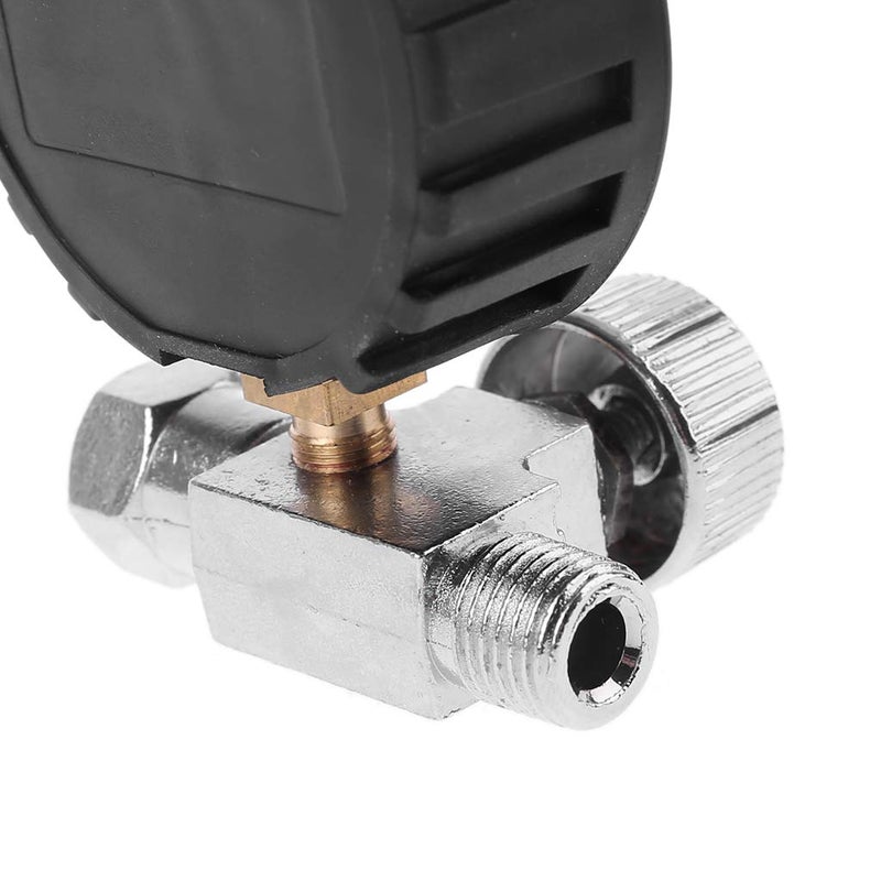 مقياس ضغط الإطارات الرقمي 200 رطل لكل بوصة مربعة 1 4 بوصة مقياس ضغط هواء مضغوط مدمج - Image 4