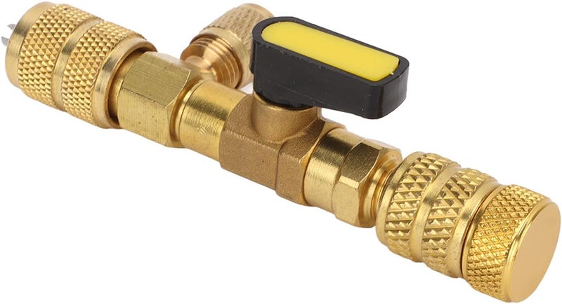 AC Valve Core Remover, Universal Refrigerant Valve Core Changer for R22 R134a R410A R32, with 1/4 and 5/16 SAE Adapters, for Mini Split and AC Service Valves - Image 5