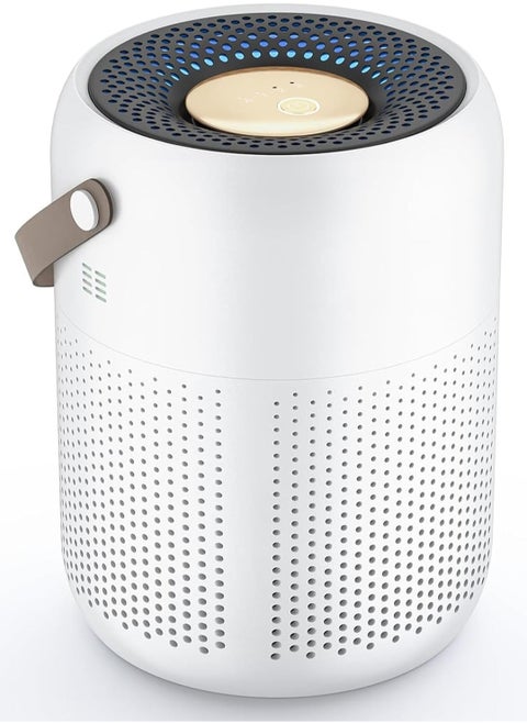 Portable Air Purifier with H13 HEPA Filter,Mini Purifier for Room,Max 216 sq.ft/20m,Perfect for Travel In-Car and Desktop