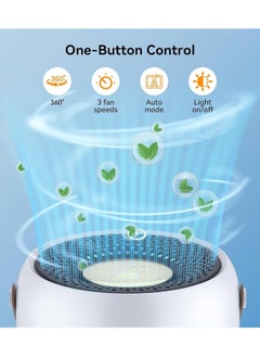 Joshberg Portable Air Purifier with H13 HEPA Filter,Mini Purifier for Room,Max 216 sq.ft/20m,Perfect for Travel In-Car and Desktop  - Image 3