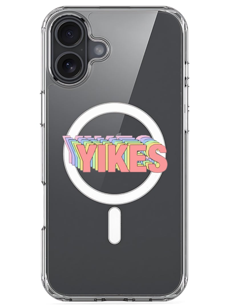 Theodor iPhone 16 Magsafe Magnetic Case Compatible with Wireless Charging, Shockproof Phone Bumper Cover - Yikkes-01 - Image 1