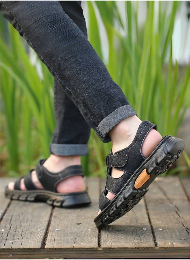 Men's Outdoor Casual Sandals - Comfortable & Durable, Summer Beach Hiking Essentials  - Image 4