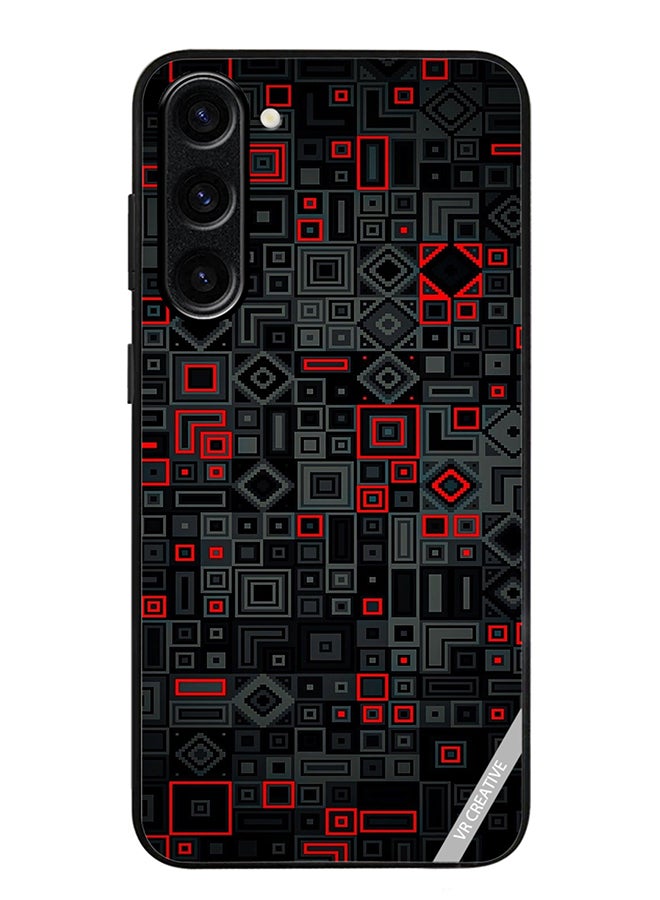 VR CREATIVE Protective Case Cover For Samsung Galaxy S23 FE Circuit Board Design Multicolour - Image 1