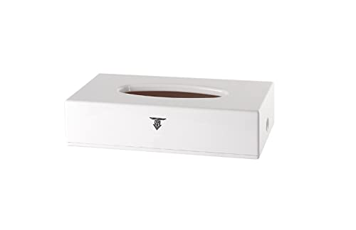 TARGET HYGIENE Facial Tissue Paper Holder | Table Top Facial Tissue Paper Holder Dispenser with Lock (Free Pack of 1 Tissue Packet) - Image 2