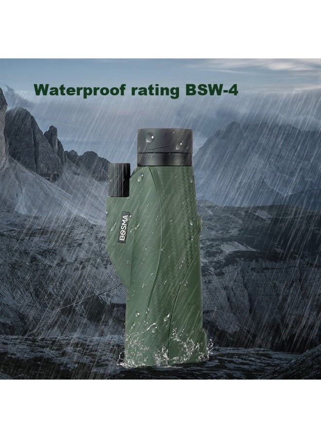 Bosma Embroidered Tiger 10×50m Monocular Telescope High-power Hd Night Vision Portable Large Aperture Outdoor Handheld Binoculars - Image 4