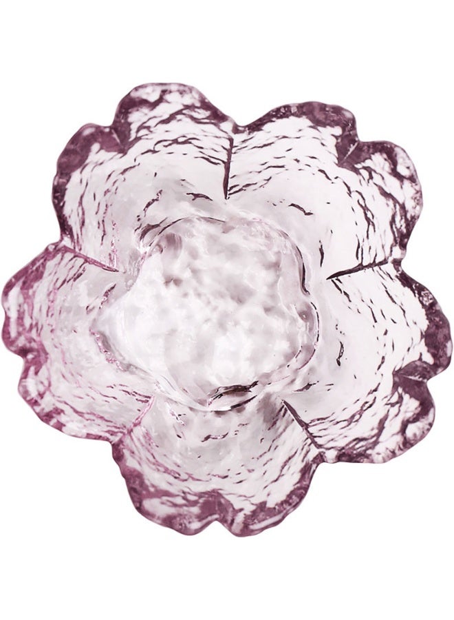 Japanese Cherry Blossom Glass Dipping Dish Pink