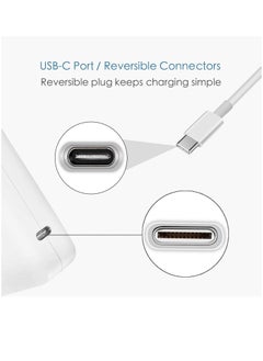 Generic Usb Type C Wall Plug Power Adaptor Pd Charger Replacement 61W With 200Cm Cable For Macbook Pro 13 Inch And Type C Mobile And Iphone White  - Image 3