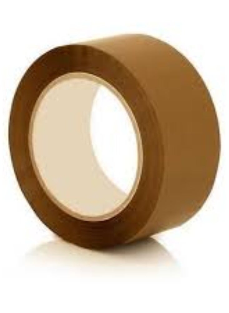 KNP KNP Brown Packaging Tape (2 inches) is a high-quality adhesive tape designed for secure sealing and packaging of boxes, cartons, and parcels.  - Image 1