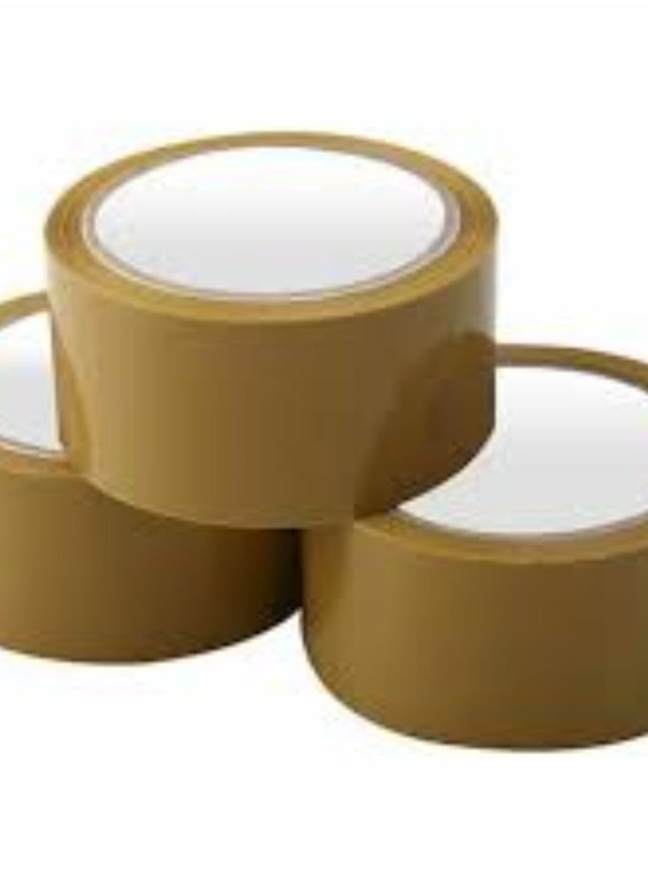 KNP KNP Brown Packaging Tape (2 inches) is a high-quality adhesive tape designed for secure sealing and packaging of boxes, cartons, and parcels.  - Image 2