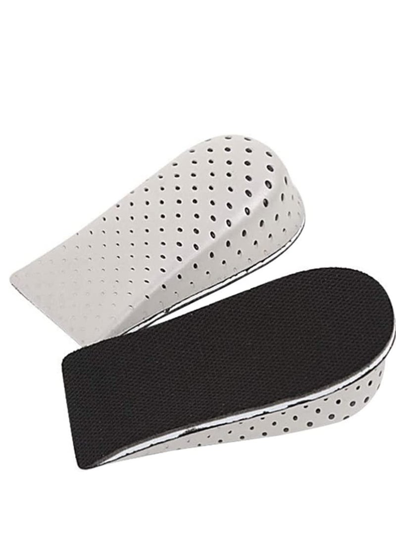 Generic - Height Increase Insole Memory Foam Heel Cushion Inserts Shoe Lifts Taller Pad Invisible Balancer for Men & Women for Leg Length Discrepancies (One Size Fit) - Image 1