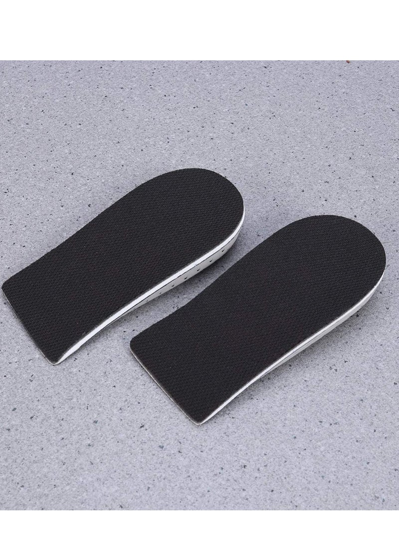 Generic - Height Increase Insole Memory Foam Heel Cushion Inserts Shoe Lifts Taller Pad Invisible Balancer for Men & Women for Leg Length Discrepancies (One Size Fit) - Image 1