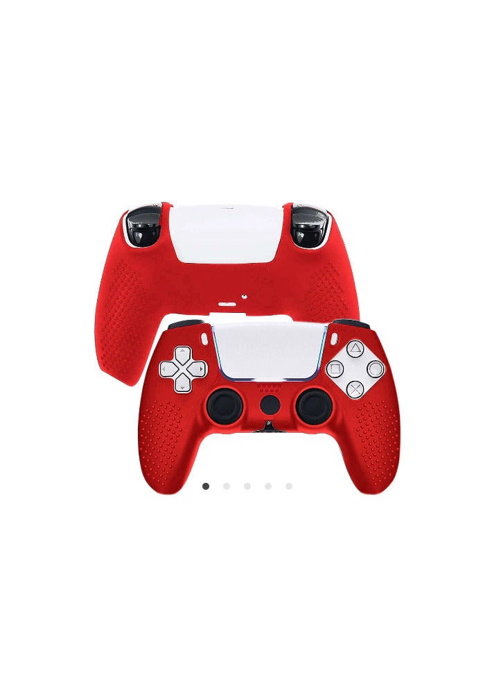 اويفو OIVO SILICONE CASE FOR PS5 CONTROLLER (Red) - Image 1