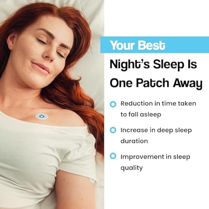 Vytadose Natural Melatonin-Free Herbal Sleep Patches for Adults - No Added Hormones - 8-Hour Time-Release Formula - Ashwagandha, Magnesium, Passionflower, Valerian Root, Lemon Balm & Chamomile - Image 4