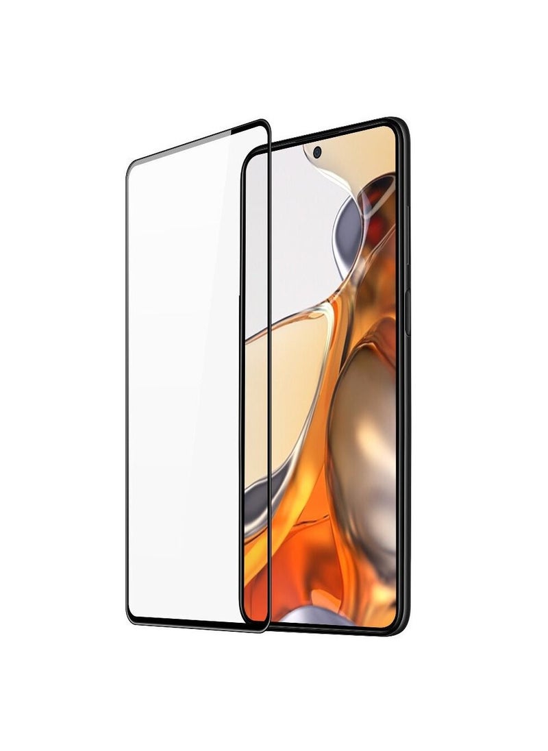 Generic 5d Full Glass Screen Protector For Xiaomi 11T / Xiaomi 11T Pro With Black Frame 