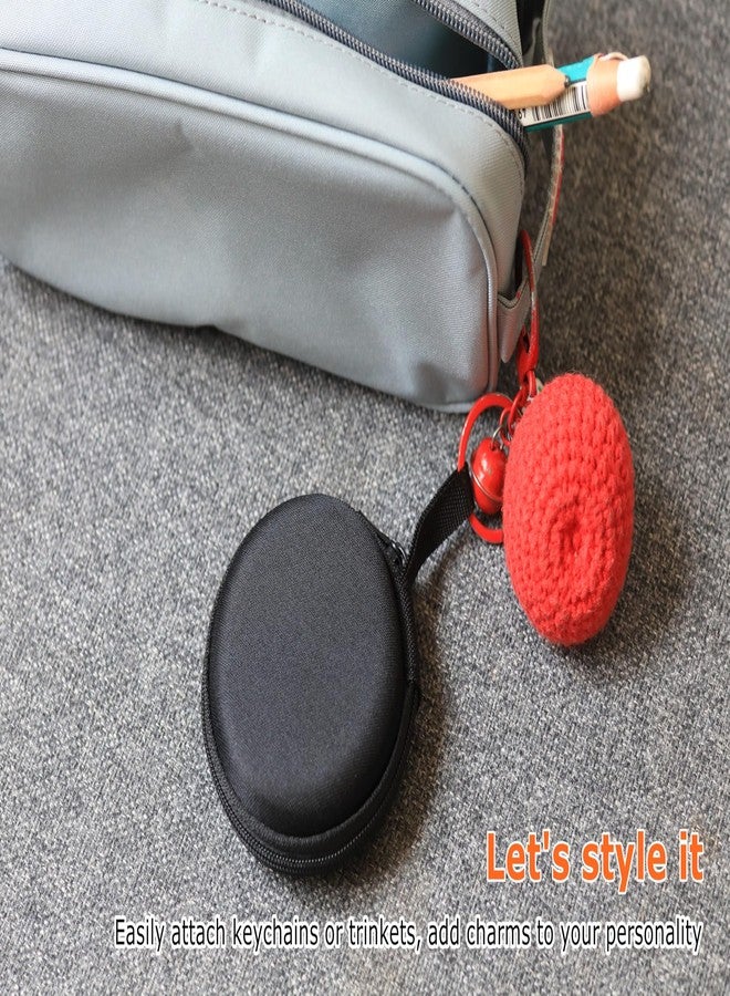 Ginsco 2 Pcs Mini-Portable Hard Shell Earbuds Case for Apple EarPods Headphones USB-C Wired Ear Buds, for Samsung Galaxy Wired Earbuds, for JBL Endurance Run 2, Travel Case for Earphones and Earplugs - Image 5
