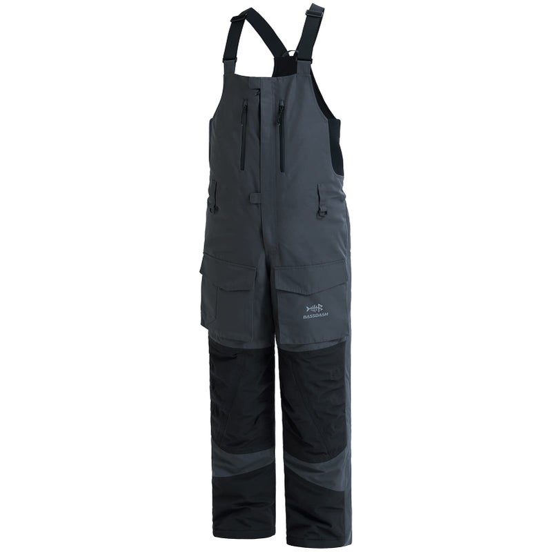 BASSDASH Splice Menâ€™s Insulated Waterproof Fishing Hunting Bibs Ripstop Breathable Snow Pants - Image 1