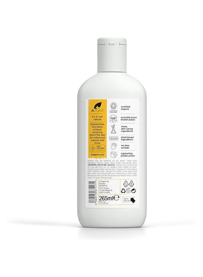 dr.organic Dr. Organic Vitamin E Conditioner, Vegan, Dry Hair Hydrate & Replenish, 250Ml - Image 3