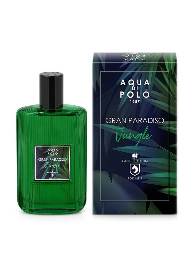 AQUA DI POLO Gran Paradiso Jungle Eau De Parfum For Men - 100ml  - Image 1