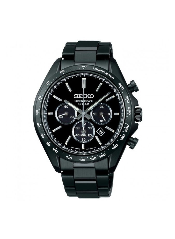 سيكو Seiko Selection Solar Chronograph Men's Watch SBPY169