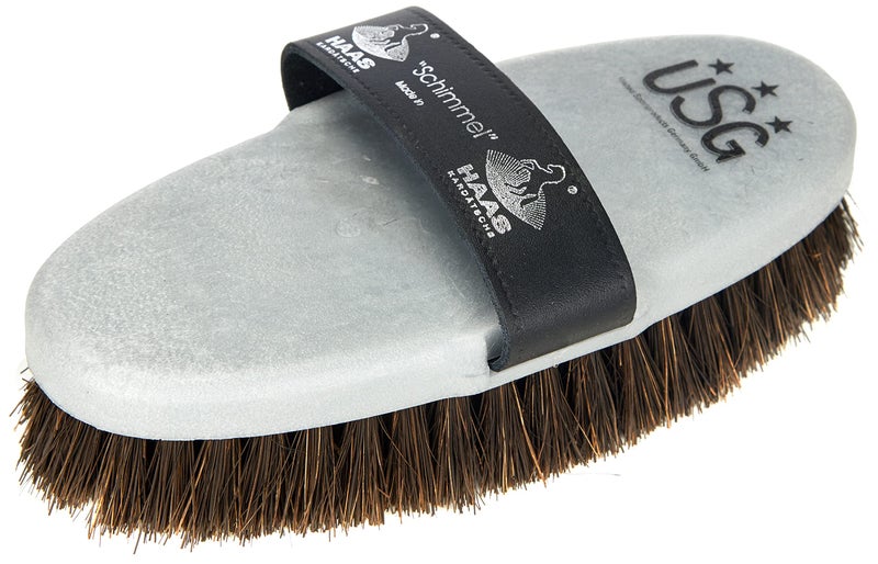 HAAS H.A.S HAAS Mould Horse Brush Large Silver 200 x 85,Medium - Image 5