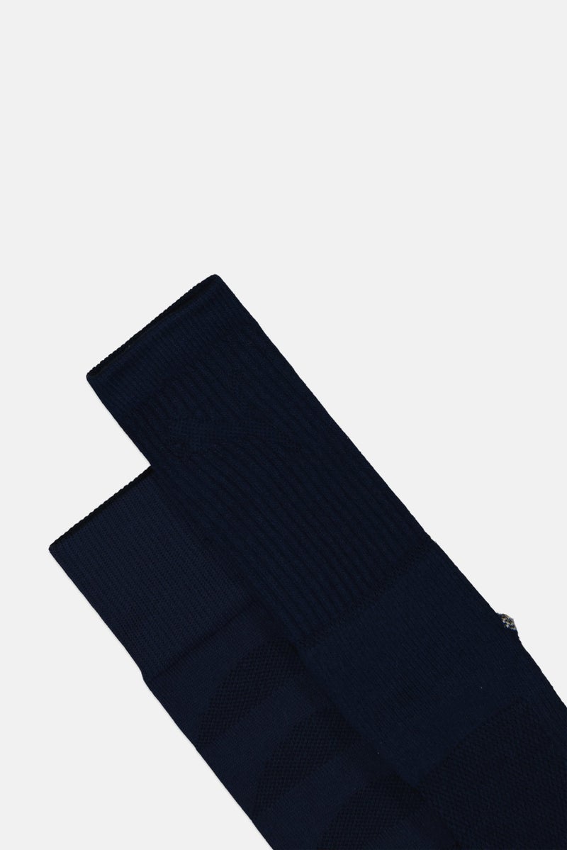 PUMA Men 1 Pair Brand Logo Football Knee-High Socks, Deep Navy - Image 3