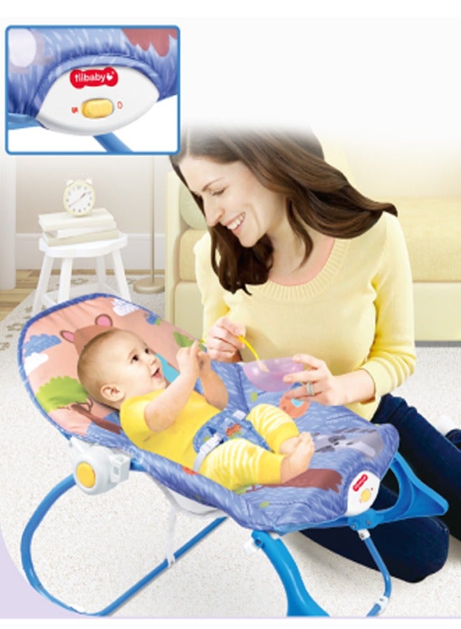 Baby Rocking Chair Toy Newborn Sleeping Artifact Multifunctional Baby Recliner Rocking Chair Toy - Image 5
